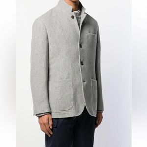 Brunello Cucinelli Men’s cashmere single breasted coat Sz SMALL NWOT Never worn